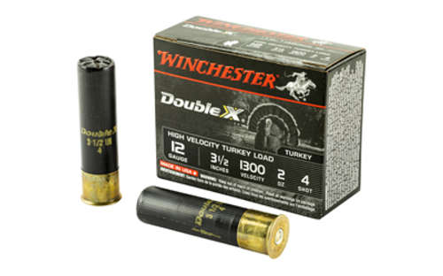 Ammunition Winchester Ammunition Double X 12Gauge WIN DBL X HV TRKY 12GA 3.5" #4 10/